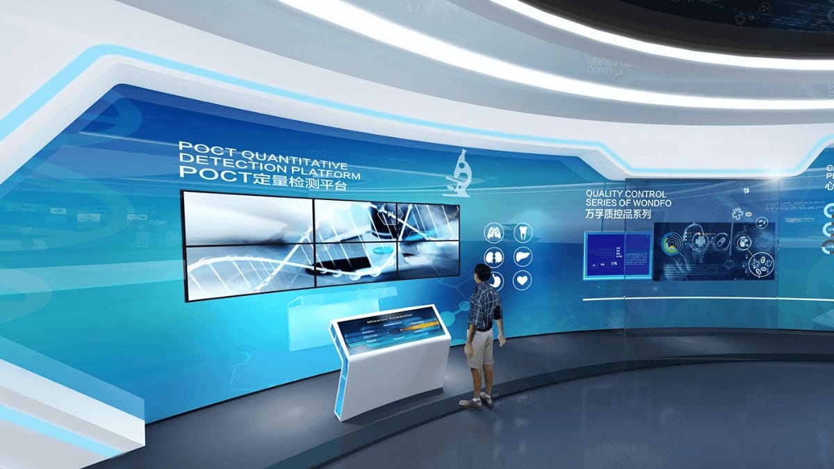醫療器械科技企業展示廳設計