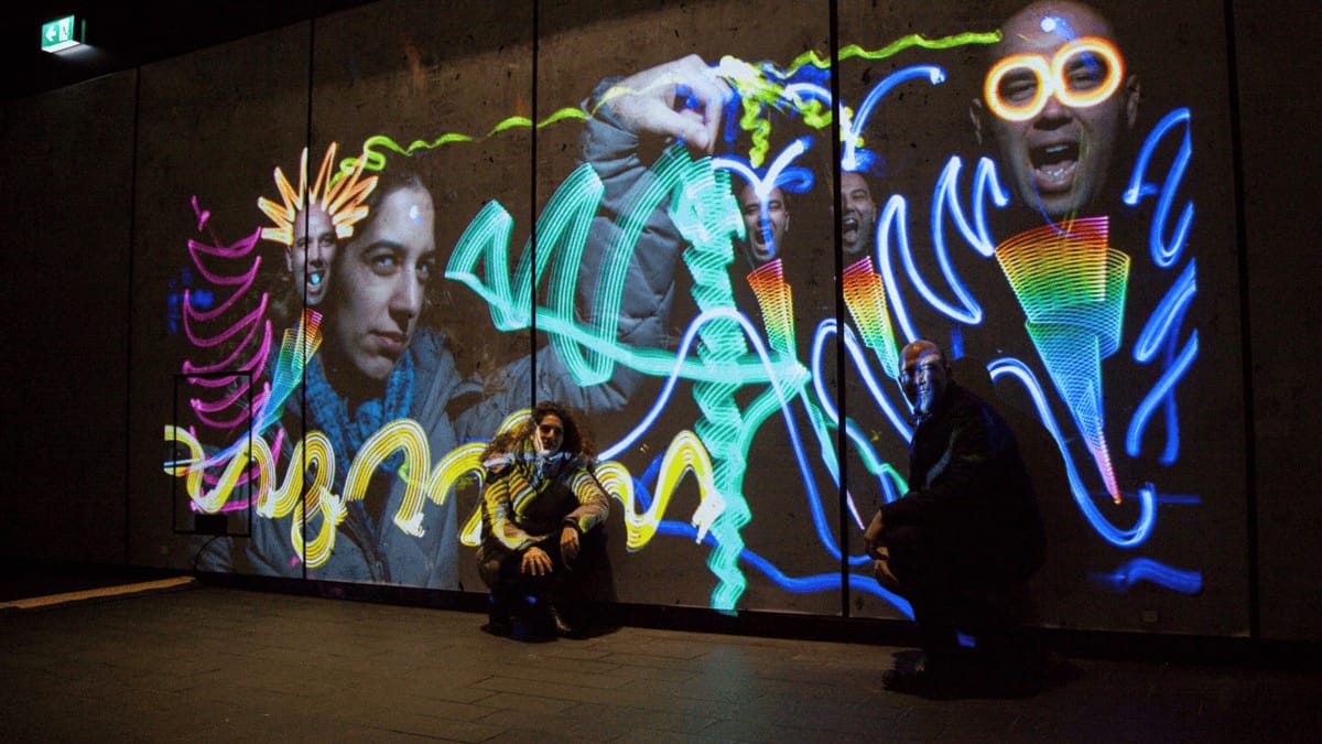 商場(chǎng)墻面互動(dòng)涂鴉-兒童互動(dòng)涂鴉游戲