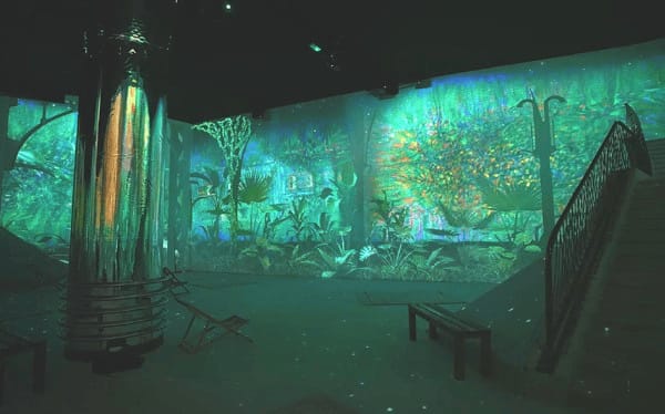 神奇的全息投影互動空間