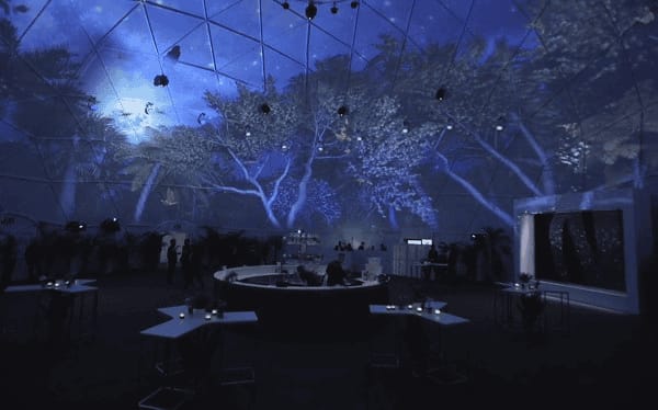 互動(dòng)電影體驗(yàn)：浸式穹頂影院與飛屏交互系統(tǒng)