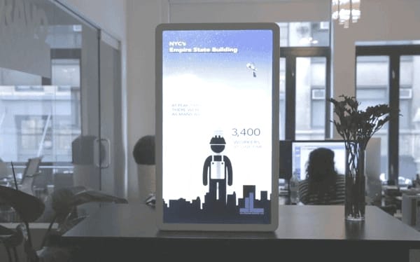 透明互動補光屏幕藝術展覽