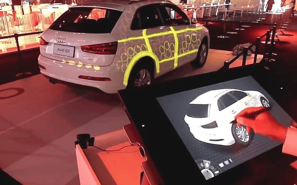 涂鴉藝術之操控交互：車體展覽的創新展示